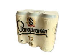 Staropramen 12 pivo ležák světlý PACK 6x0,5l